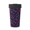 thumbnail image 1 of Goofa Purple Butterfly for Insulated Travel Coffee Mug Spill Proof Leak Proof 16 OZCoffee Tumbler Reusable Coffee Cups with Lids Thermos for Hot and Cold Drink, 1 of 8