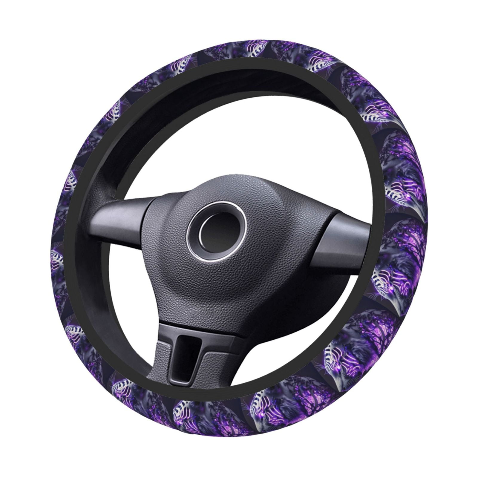 Purple Steering Wheel Covernull