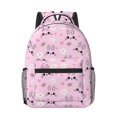 thumbnail image 1 of Goofa Rabbit Face Pattern Comfortable Student Backpack - Ergonomic Design, Durable, Water-Resistant, Multi-Compartment,Travel, and Outdoor Activities, 1 of 5