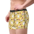 thumbnail image 1 of Goofa Rabbit Hunger Printed Men's Boxer Briefs Underwear, Moisture-Wicking Underwear, Trunk,Soft and Breathable Cotton Underwear-X-Large, 1 of 9