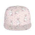 thumbnail image 1 of Goofa Rabbit Printed Men's Baseball Cap,Straight Brim Hat,Golf Dad Hat,Versatile Style,Sun Protection Cap,Travel Hat, 1 of 9