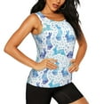 thumbnail image 1 of Goofa Rabbit2 Printed Womens Workout Tops for Women Sleeveless Yoga Shirts Athletic Running Tank Tops Sleeveless Gym Clothes Workout Apparel-XX-Large, 1 of 9
