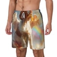 thumbnail image 1 of Goofa Rainbow English Cocker Spaniel Printed Men's Swim Trunks Board Shorts Quick Dry Mens Swimming Trunks with Compression Liner,Breathable Fit Hawaii Beach Shorts-Medium, 1 of 9