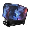 thumbnail image 1 of Goofa Red And Blue Fire Dragon Print Toaster Cover 2 Slice, Two Slice Bread Machine Cover Quilted Toaster Covers Bread Maker Cover Kitchen Appliance Cover, 1 of 7