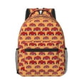 thumbnail image 1 of Goofa Red Cars Pattern Comfortable Student Backpack - Ergonomic Design, Durable, Water-Resistant, Multi-Compartment,Travel, and Outdoor Activities, 1 of 1