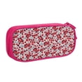 thumbnail image 1 of Goofa Red Hawthorn Pattern Big Capacity Pencil Pen Case Office College Large Storage High Capacity Bag Pouch Holder Box Organizer, 1 of 9