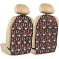 thumbnail image 1 of Goofa Red Mushrooms Pattern Car Back Seat Protector for Kids (2 Pack) ,Anti-kick Storage Mat for Car Seats,Shields from Footprints, 1 of 6