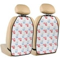 thumbnail image 1 of Goofa Red Squirrel And Blue Rabbit Pattern Car Back Seat Protector for Kids (2 Pack) ,Anti-kick Storage Mat for Car Seats,Shields from Footprints, 1 of 6