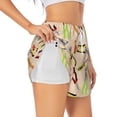 thumbnail image 1 of Goofa Repair tools Printed Women 2 in 1 Running Shorts,Quick Dry Athletic Workout Shorts,High Waisted Athletic Shorts with Liner Pockets-Small, 1 of 7