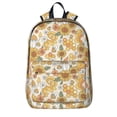 thumbnail image 1 of Goofa Retro 70s 60s Flower Printed Backpack,Laptop Backpack,Durable Anti-Theft Travel Work Backpack,Water-resistant Backpack, 1 of 9