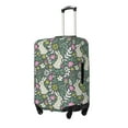 thumbnail image 1 of Goofa Retro Bunny Floral Pattern Luggage Covers For Suitcase,Suitcase Cover Protector Fit 18-32 Inch Luggage-Small, 1 of 9