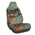 thumbnail image 1 of Goofa Rich Fish Pattern Elastic Car Seat Cover - Stretchable Auto Seat Protector, Easy to Install and Clean for Cars, SUVs, Trucks, and Vans, 1 of 5
