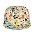 thumbnail image 1 of Goofa Rockets Printed Men's Baseball Cap,Straight Brim Hat,Golf Dad Hat,Versatile Style,Sun Protection Cap,Travel Hat, 1 of 9