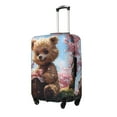 thumbnail image 1 of Goofa Romantic Floral Bear Pattern Luggage Covers For Suitcase,Suitcase Cover Protector Fit 18-32 Inch Luggage-X-Large, 1 of 9