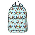 thumbnail image 1 of Goofa Roosters And Plants Printed Backpack,Laptop Backpack,Durable Anti-Theft Travel Work Backpack,Water-resistant Backpack, 1 of 9