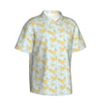 thumbnail image 1 of Goofa Roosters Hawaiian Shirt for Men, Unisex Summer Beach Casual Short Sleeve Button Down Shirts,Aloha Tropical Floral print shirt-XX-Large, 1 of 9
