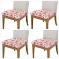 thumbnail image 1 of Goofa Rose Flowers Printed Couch Cushion Covers,Soft and Durable Throw Pillow Case , Floral Sofa Magic Sofa Stretch Cushion Couch Covers Washable, 1 of 9