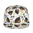 thumbnail image 1 of Goofa Rottweiler Printed Men's Baseball Cap,Straight Brim Hat,Golf Dad Hat,Versatile Style,Sun Protection Cap,Travel Hat, 1 of 9
