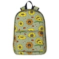 thumbnail image 1 of Goofa Sage Green With Sunflowers Printed Backpack,Laptop Backpack,Durable Anti-Theft Travel Work Backpack,Water-resistant Backpack, 1 of 9