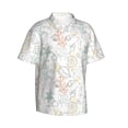 thumbnail image 1 of Goofa Sea Animals Hawaiian Shirt for Men, Unisex Summer Beach Casual Short Sleeve Button Down Shirts,Aloha Tropical Floral print shirt-Large, 1 of 9