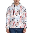 thumbnail image 1 of Goofa Sea Horse And Corals for Men's Hooded Sweatshirt - Lightweight Pullover Hoodie with Kangaroo Pocket, Perfect for Everyday Wear-XX-Large, 1 of 7