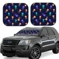 thumbnail image 1 of Goofa Sea Jellyfish Pattern 2 Piece Car Windshield Sun Shade Foldable | Front Windshield Shade for Sun, Heat and UV Rays | Sunshade for Car Front Window-Large, 1 of 7