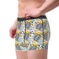 thumbnail image 1 of Goofa Sea Turtle Printed Men's Boxer Briefs Underwear, Moisture-Wicking Underwear, Trunk,Soft and Breathable Cotton Underwear-XX-Large, 1 of 9