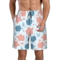 thumbnail image 1 of Goofa Sea Turtle Printed Mens Swim Trunks Summer Quick Dry Short Beach Swimwear Bathing Suits-Large, 1 of 9