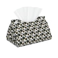 thumbnail image 1 of Goofa Sea ​​Urchin Pattern Triangle Square Tissue Box Cover, Modern PVC Leathe Facial Paper Holder,Decorative Holder/Organizer for Bathroom Vanity Countertop, 1 of 9