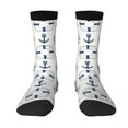 thumbnail image 1 of Goofa Sea Vacations Printed Men's Crew Socks, Soft Durable Breathable Moisture-Wicking with Odor Control Cotton socks, 1 of 9