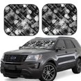 thumbnail image 1 of Goofa Seamless Pattern With Skulls Pattern 2 Piece Car Windshield Sun Shade Foldable | Front Windshield Shade for Sun, Heat and UV Rays | Sunshade for Car Front Window-, 1 of 7