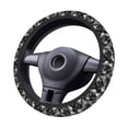 thumbnail image 1 of Goofa Seamless Pattern With Skulls Pattern Elastic Stretch Steering Wheel Cover,Universal 15 inch, Microfiber Breathable Ice Silk, Anti-Slip, Odorless, Easy Carry, 1 of 8