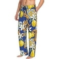 thumbnail image 1 of Goofa Sicilian Style Printed Soft Pajama Pants for Men, Wide Leg Comfy Casual Lounge Yoga Pants-Large, 1 of 9