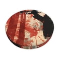 thumbnail image 1 of Goofa Silhouette Trumpet Red Art Printed Stool Covers Round, Waterproof Round Bar Stool Covers Anti-Slip Round Bar Stool Seat Cover with Elastic Bands Durable-13 inch, 1 of 7