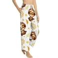 thumbnail image 1 of Goofa Sloth Yoga Printed Soft Pajama Pants for Women, Wide Leg Comfy Casual Lounge Yoga Pants-Medium, 1 of 9