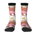 thumbnail image 1 of Goofa Sloth with Donuts1 Printed Men's Crew Socks, Soft Durable Breathable Moisture-Wicking with Odor Control Cotton socks, 1 of 9