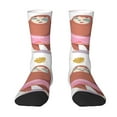 thumbnail image 1 of Goofa Sloth with Donuts1 Printed Men's Crew Socks, Soft Durable Breathable Moisture-Wicking with Odor Control Cotton socks, 1 of 9