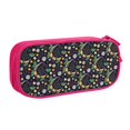 thumbnail image 1 of Goofa Snake And Flower Pattern Big Capacity Pencil Pen Case Office College Large Storage High Capacity Bag Pouch Holder Box Organizer, 1 of 9