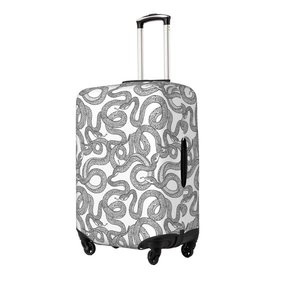 Goofa Snake Pattern Luggage Covers For Suitcase,Suitcase Cover Protector Fit 18-32 Inch Luggage-Medium