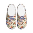 thumbnail image 1 of Goofa Snake Print Womens Mens Cotton Lightweight House Slippers , Washable Home Slippers,Indoor Comfy Bedroom Cozy Slippers-44/45, 1 of 7