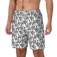 thumbnail image 1 of Goofa Snake Printed Men's Swim Trunks Board Shorts Quick Dry Mens Swimming Trunks with Compression Liner,Breathable Fit Hawaii Beach Shorts-Large, 1 of 9