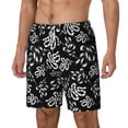 thumbnail image 1 of Goofa Snake Printed Men's Swim Trunks Board Shorts Quick Dry Mens Swimming Trunks with Compression Liner,Breathable Fit Hawaii Beach Shorts-XX-Large, 1 of 9