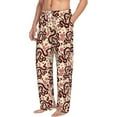 thumbnail image 1 of Goofa Snake Printed Soft Pajama Pants for Men, Wide Leg Comfy Casual Lounge Yoga Pants-Large, 1 of 9