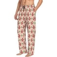 thumbnail image 1 of Goofa Snake Printed Soft Pajama Pants for Men, Wide Leg Comfy Casual Lounge Yoga Pants-Medium, 1 of 9