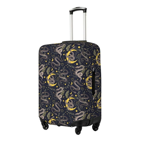 Goofa Snake Sleep Pattern Luggage Covers For Suitcase,Suitcase Cover Protector Fit 18-32 Inch Luggage-Small