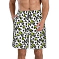 thumbnail image 1 of Goofa Soccer and Football Printed Mens Swim Trunks Summer Quick Dry Short Beach Swimwear Bathing Suits-Medium, 1 of 9