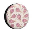 thumbnail image 1 of Goofa Sparkling Ice Cream Pattern Universal Tire Cover for Jeep, SUV, Truck, and Trailer – Waterproof, UV-Resistant,Easy to Install, Fits 14"-17" Tires-16 inch, 1 of 6