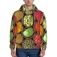 thumbnail image 1 of Goofa Spices And Herbs for Men's Hooded Sweatshirt - Lightweight Pullover Hoodie with Kangaroo Pocket, Perfect for Everyday Wear-XX-Large, 1 of 7