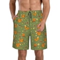 thumbnail image 1 of Goofa Squirrel And Nuts Printed Mens Swim Trunks Summer Quick Dry Short Beach Swimwear Bathing Suits-Small, 1 of 9