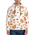 thumbnail image 1 of Goofa Squirrel InThe Forest3 for Men's Hooded Sweatshirt - Lightweight Pullover Hoodie with Kangaroo Pocket, Perfect for Everyday Wear-X-Large, 1 of 7